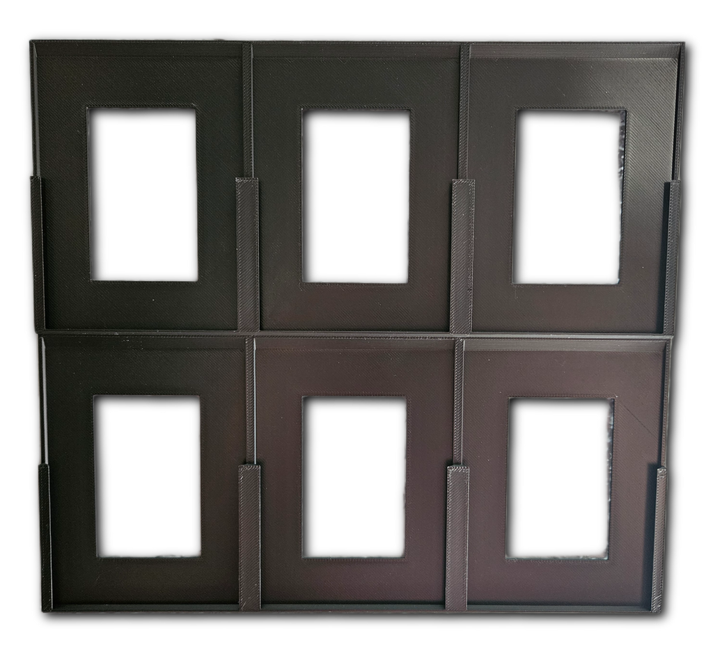 Toploader Wall Display - Black